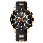 POEDAGAR Luxury Sport Chronograph