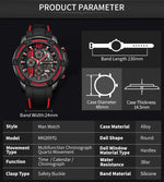 MEGIR Chronograph Stripes